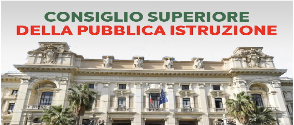 PUBBLICATO IL DECRETO DEL MINISTRO VALDITARA CON LA COMPOSIZIONE DEL NUOVO CONSIGLIO SUPERIORE DELLA PUBBLICA ISTRUZIONE