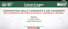 CONVENTION DELLE CANDIDATE E DEI CANDIDATI 