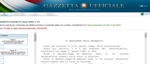 Gazzetta Ufficiale Proroga Contratti COVID