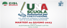 Convegno una scuola autonoma per costituzione